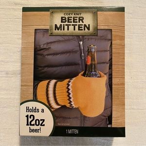 -Premier Finds Cozy Knit Beer Mitten